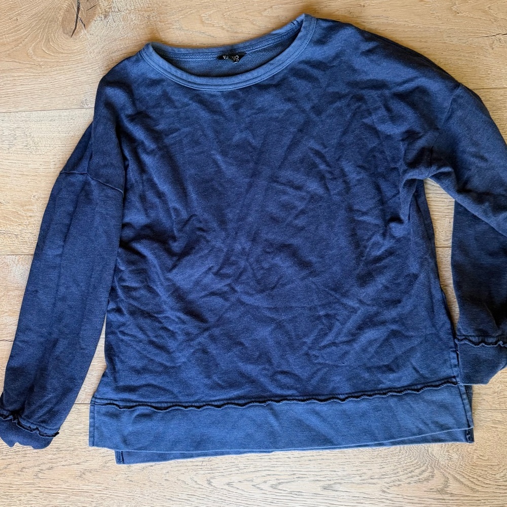 Buffalo David Bitton Navy Blue Top